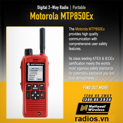 Motorola MTP850EX ATEX