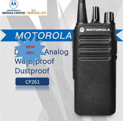 Nhà phân phối máy bộ đàm Motorola CP261 CHÍNH HÃNG TẠI VIỆT NAM