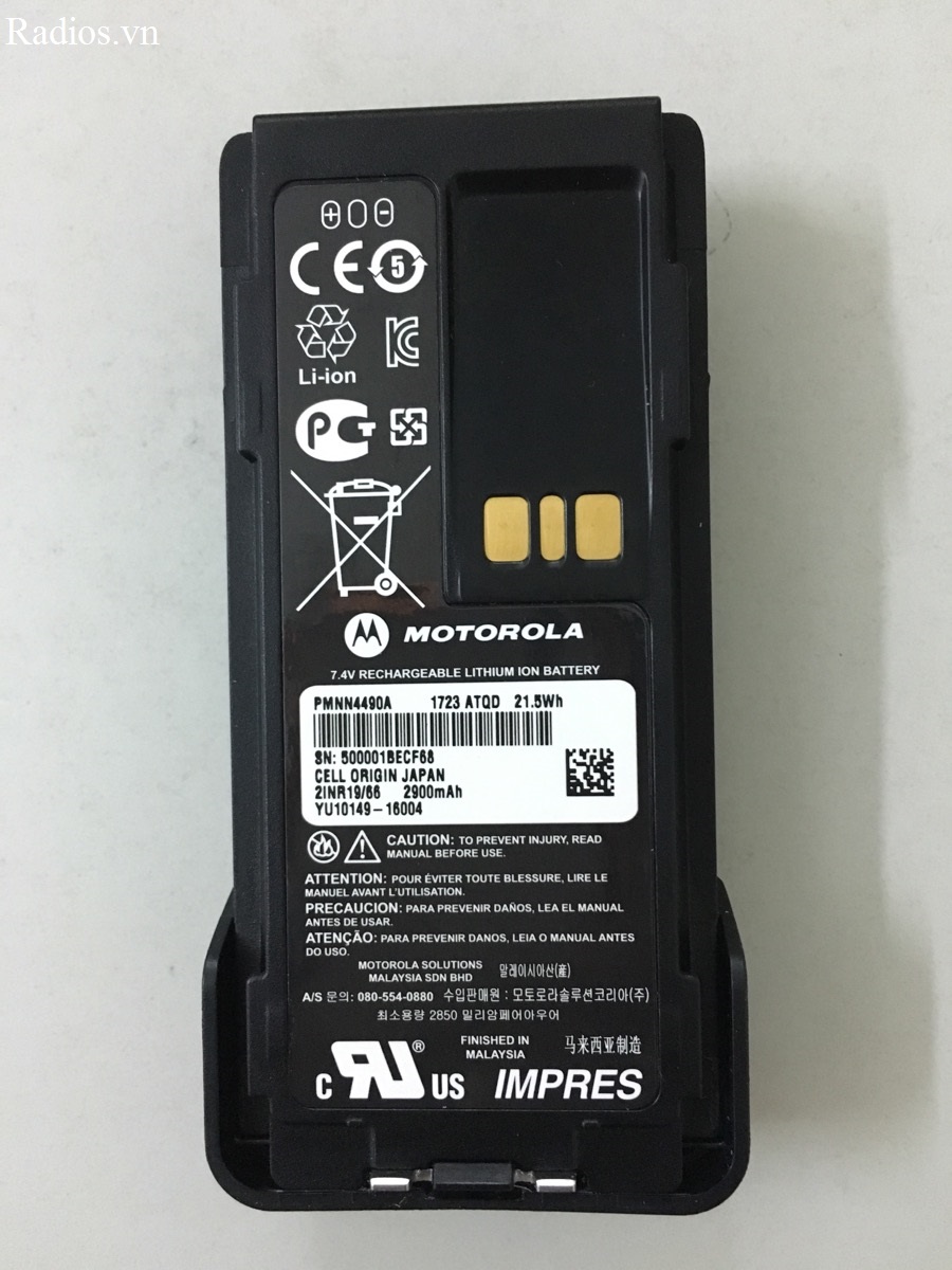 Pin Motorola PMNN4490A